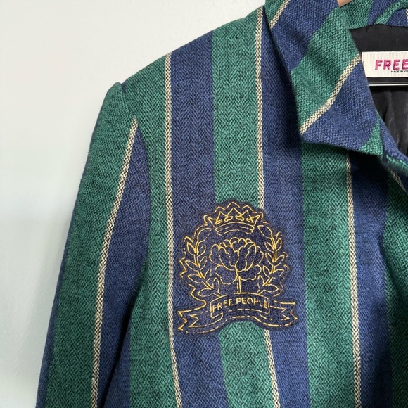 Free People Betty Striped Blazer - Picture 7 of 9